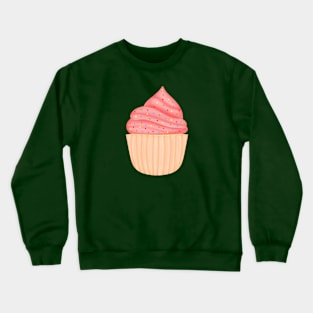 Cute cupcake. Crewneck Sweatshirt